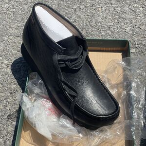 Clarks NIB Men's Size 10 Black Padmore II  Hi Chukka Desert Boots